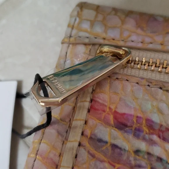 🧡💛 BRAHMIN ENTICE OMBRE Duxbury Satchel & Ady Wallet 💛🧡 - Picture 8 of 13